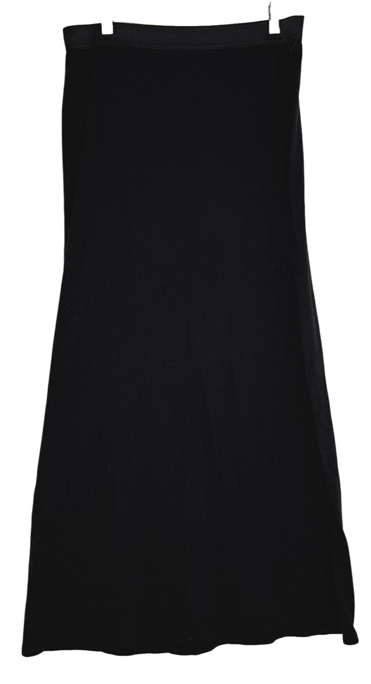 Vivienne Tam Cotton Modal Knit Maxi Skirt Women L Stretchy Summer